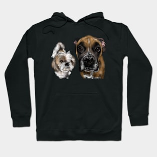 Best Friend Pooches But Keep Your Distance Hoodie